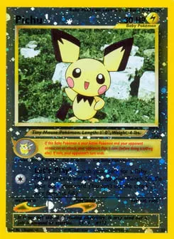 Pichu 35 Wizards Black Star Promos