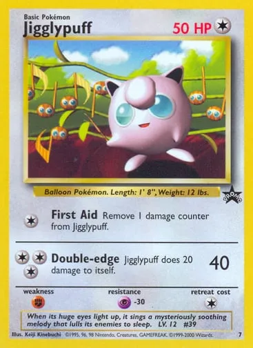 Jigglypuff 7 Wizards Black Star Promos