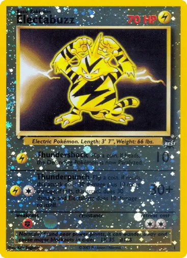Electabuzz 1 Best of Game