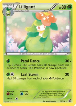Lilligant 10/114 Black & White