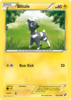 Blitzle 40/114 Black & White