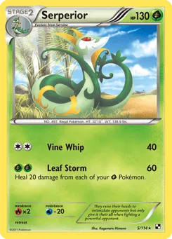 Serperior 5/114 Black & White