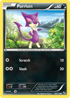 Purrloin 66/114 Black & White
