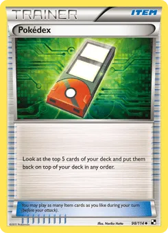 Pokédex 98/114 Black & White