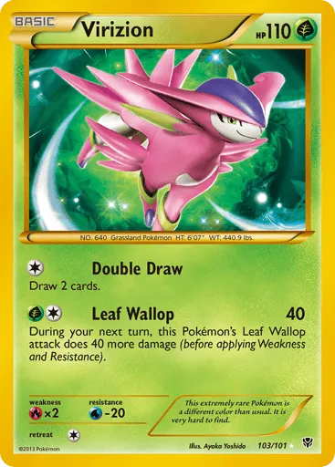 Virizion 103/101 Plasma Blast