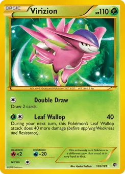 Virizion 103/101 Plasma Blast