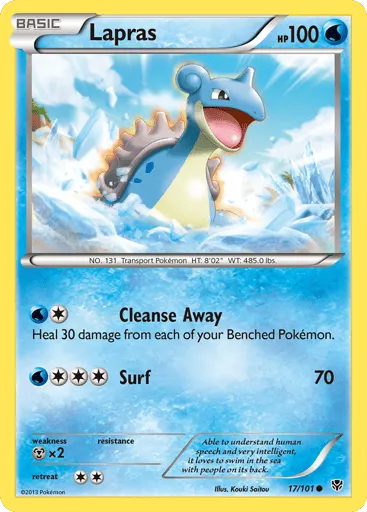 Lapras 17/101 Plasma Blast