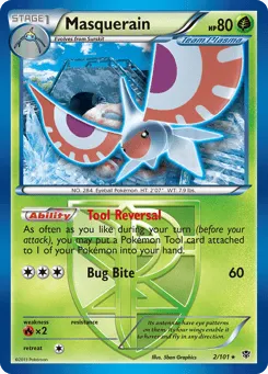 Masquerain 2/101 Plasma Blast