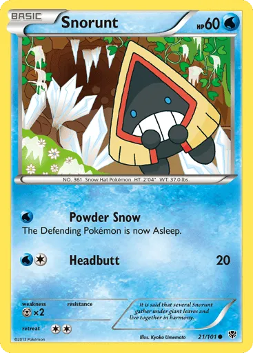 Snorunt 21/101 Plasma Blast