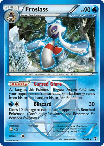 Froslass 23/101 Plasma Blast