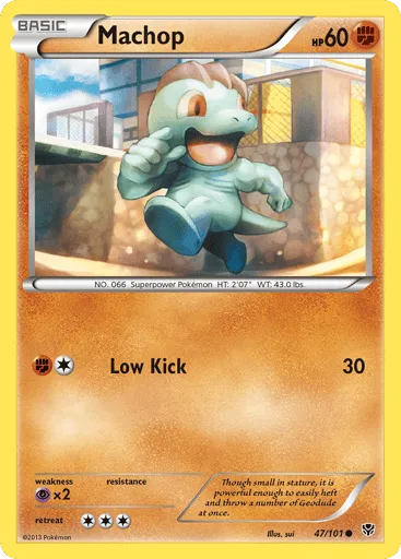 Machop 47/101 Plasma Blast