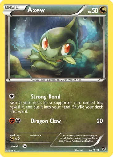 Axew 67/101 Plasma Blast