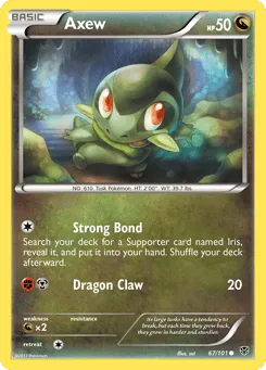 Axew 67/101 Plasma Blast