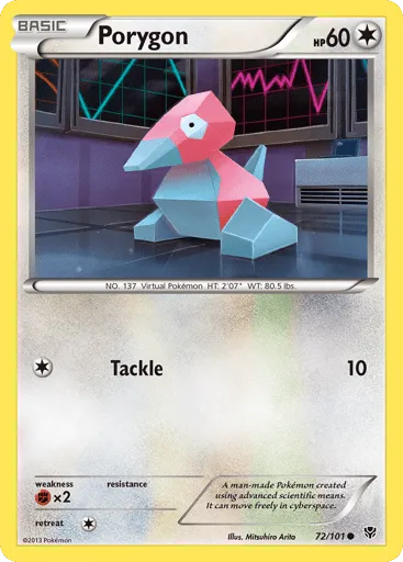 Porygon 72/101 Plasma Blast