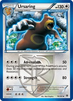 Ursaring 76/101 Plasma Blast
