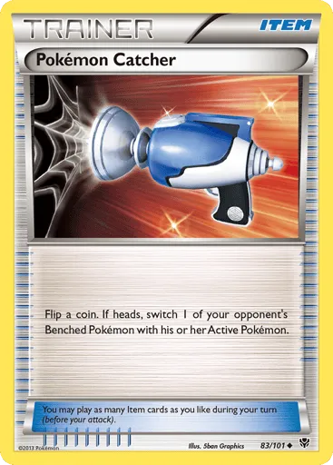 Pokémon Catcher 83/101 Plasma Blast
