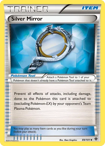 Silver Mirror 89/101 Plasma Blast