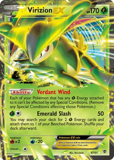 Virizion-EX 9/101 Plasma Blast