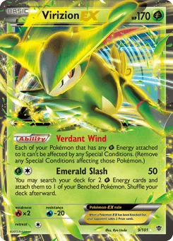 Virizion-EX 9/101 Plasma Blast