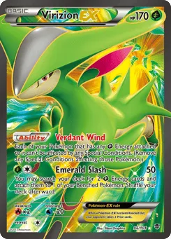 Virizion-EX 96/101 Plasma Blast
