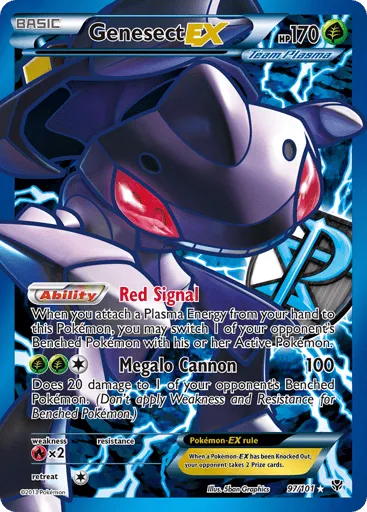 Genesect-EX 97/101 Plasma Blast