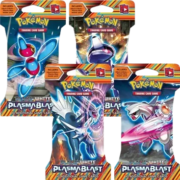 Plasma Blast Sleeved Booster Pack Art Bundle (Set of 4)