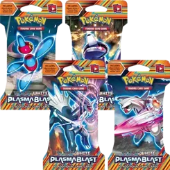 Plasma Blast Sleeved Booster Pack Art Bundle (Set of 4)