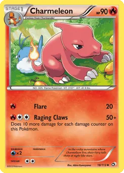 Charmeleon 18/113 Legendary Treasures