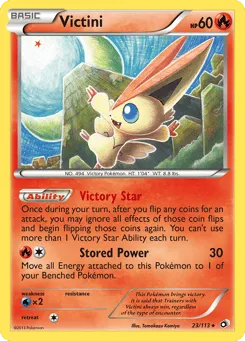 Victini 23/113 Legendary Treasures