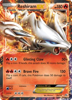 Reshiram-EX 29/113 Legendary Treasures