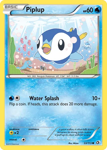 Piplup 33/113 Legendary Treasures