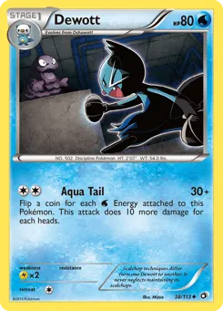 Dewott 38/113 Legendary Treasures