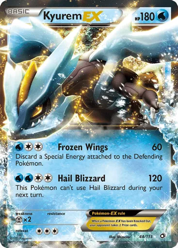 Kyurem-EX 44/113 Legendary Treasures