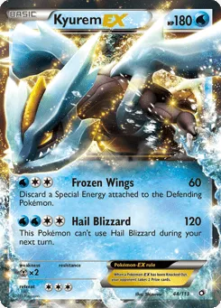 Kyurem-EX 44/113 Legendary Treasures