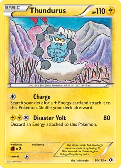 Thundurus 50/113 Legendary Treasures
