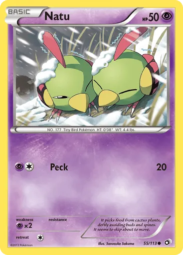 Natu 55/113 Legendary Treasures