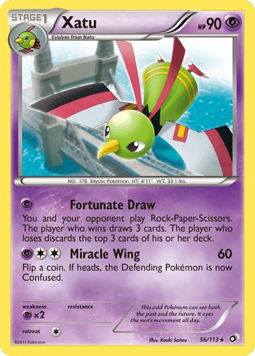 Xatu 56/113 Legendary Treasures