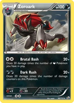 Zoroark 90/113 Legendary Treasures