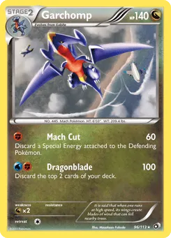 Garchomp 96/113 Legendary Treasures