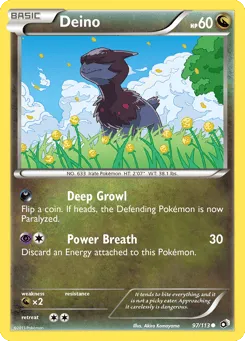 Deino 97/113 Legendary Treasures