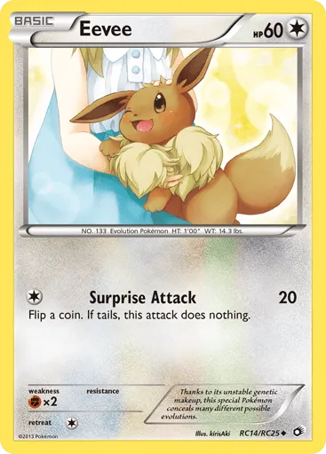 Eevee RC14/RC25 Legendary Treasures