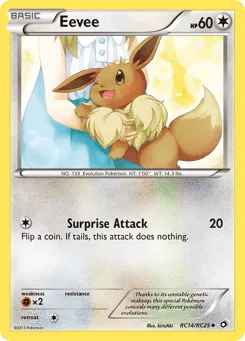 Eevee RC14/RC25 Legendary Treasures