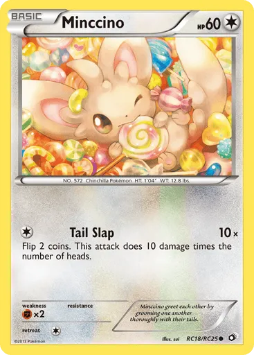 Minccino RC18/RC25 Legendary Treasures