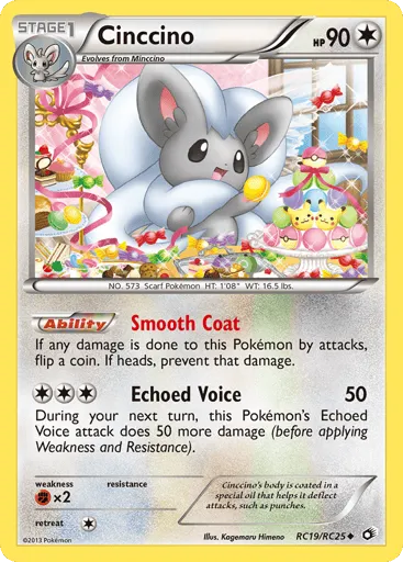 Cinccino RC19/RC25 Legendary Treasures
