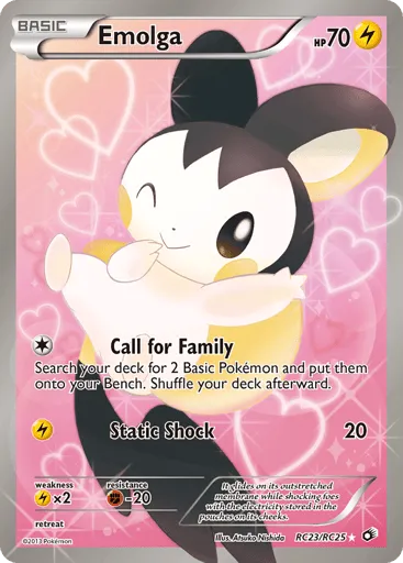 Emolga RC23/RC25 Legendary Treasures
