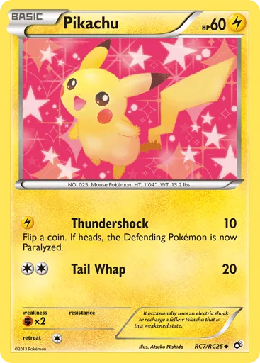 Pikachu RC7/RC25 Legendary Treasures