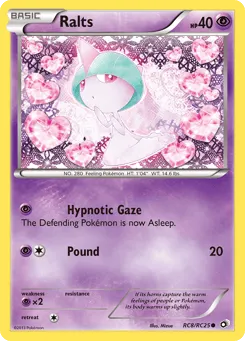Ralts RC8/RC25 Legendary Treasures