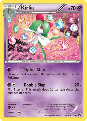 Kirlia RC9/RC25 Legendary Treasures