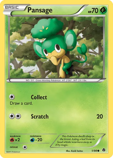 Pansage 1/98 Emerging Powers