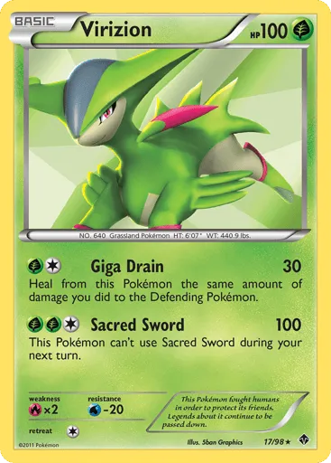 Virizion 17/98 Emerging Powers